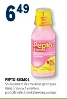 Familiprix PEPTO-BISMOL Relief of stomach problems selected products offer