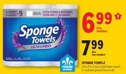 Familiprix SPONGE TOWELS Paper towels offer