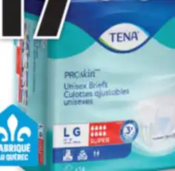Familiprix TENA, Pads, briefs or cleansing cream, selected products offer
