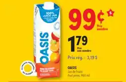 Familiprix OASIS Fruit juices, 960ml offer