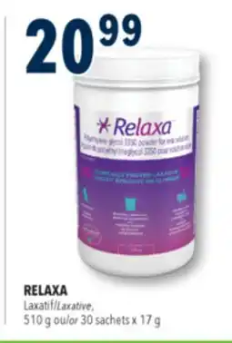 Familiprix RELAXA Laxative 510g or 30sachets x 17g offer