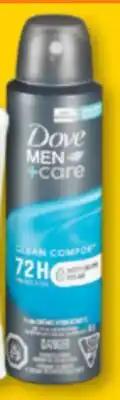 Familiprix DOVE MEN CARE Selected anti-perspirants offer