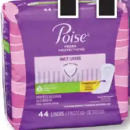Familiprix POISE liners, selected sizes offer