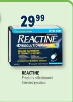 Familiprix Reactine extra strength allergy mixed berry dissolving tablets 48un offer