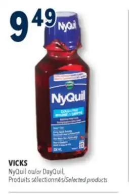 Familiprix Vicks NyQuil cold & flu cherry flavour liquid offer