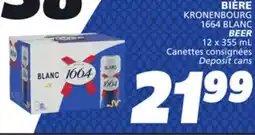 IGA 1664 BLANC BEER offer
