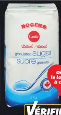 IGA LANTIC GRANULATED WHITE SUGAR offer