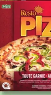 IGA RESTO PIZZ FROZEN PIZZA offer