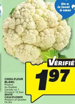 IGA WHITE CAULIFLOWER offer