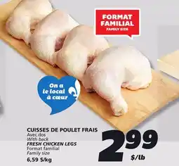 IGA FRESH CHICKEN LEGS offer