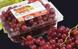 IGA SEEDLESS BABY RED FLAME MINI-GRAPES offer