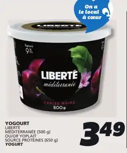 IGA LIBERTÉ MÉDITERRANÉE YOGURT offer