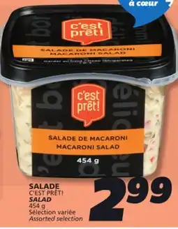 IGA C'EST PRÊT! SALAD offer