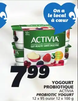 IGA ACTIVIA PROBIOTIC YOGURT offer
