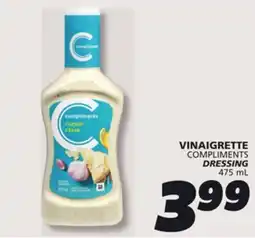 IGA COMPLIMENTS DRESSING offer