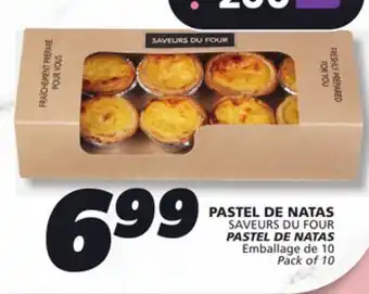IGA SAVEURS DU FOUR PASTEL DE NATAS offer