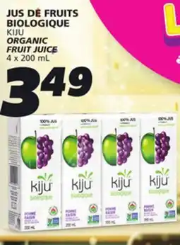 IGA KIJU ORGANIC FRUIT JUICE offer