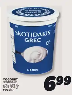 IGA SKOTIDAKIS GREC YOGURT offer
