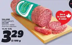 IGA COMPLIMENTS SALAMI offer