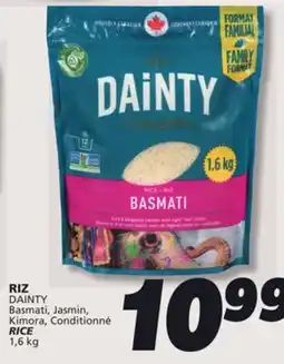 IGA DAINTY RICE offer