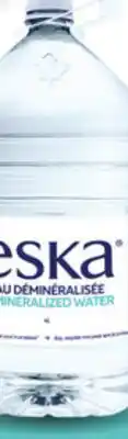 IGA ESKA DEMINERALIZED WATER offer