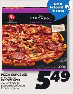 IGA STROMBOLI FROZEN PIZZA offer