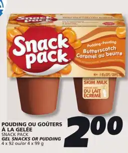 IGA SNACK PACK GEL SNACKS OR PUDDING offer