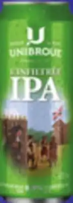 IGA UNIBROUE L'INFILTRÉE IPA BEER offer
