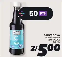 IGA COMPLIMENTS SOY SAUCE offer