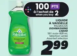 IGA PALMOLIVE DISHWASHING LIQUID offer