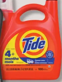 IGA TIDE LAUNDRY DETERGENT offer
