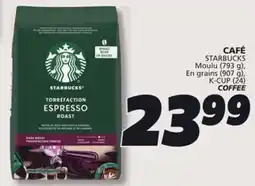 IGA STARBUCKS COFFEE offer
