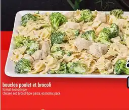 Metro BOUCLES POULET ET BROCOLI | CHICKEN AND BROCOLI BOW PASTA offer