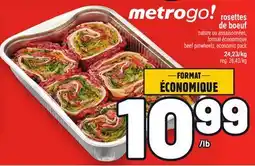 Metro ROSETTES DE BOEUF | BEEF PINWHEELS offer