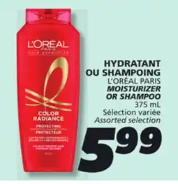 IGA L'ORÉAL PARIS MOISTURIZER OR SHAMPOO offer