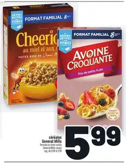 Metro CÉRÉALES GENERAL MILLS | GENERAL MILLS CEREAL offer