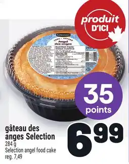 Metro GÂTEAU DES ANGES SELECTION | SELECTION ANGEL FOOD CAKE offer
