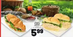 Metro CROISSANT À LA SALADE DE POULET BLT | BLT CHICKEN SALAD CROISSANT offer