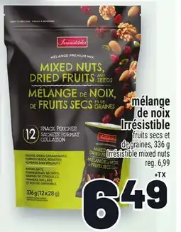 Metro MÉLANGE DE NOIX IRRÉSISTIBLE |IRRÉSISTIBLE MIXED NUTS offer