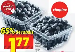 Metro BLEUETS | BLUEBERRIES offer