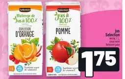 Metro JUS SELECTION | SELECTION JUICE offer