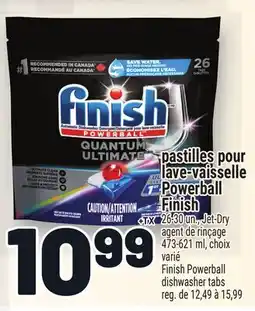 Metro PASTILLES POUR LAVE‑VAISSELLE POWERBALL FINISH | FINISH POWERBALL DISHWASHER TABS offer