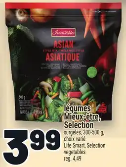 Metro LÉGUMES MIEUX-ÊTRE, SELECTION | LIFE SMART, SELECTION offer