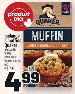 Metro MÉLANGE À MUFFINS QUAKER | QUAKER MUFFIN MIX offer