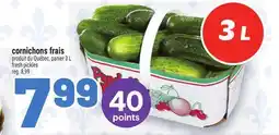 Metro CORNICHONS FRAIS | FRESH PICKLES offer