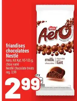 Metro FRIANDISES CHOCOLATÉES NESTLÉ | NESTLÉ CHOCOLATE TREATS offer