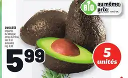 Metro AVOCATS | AVOCADOS offer