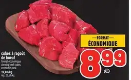 Metro CUBES À RAGOÛT DE BOEUF | STEWING BEEF CUBES offer