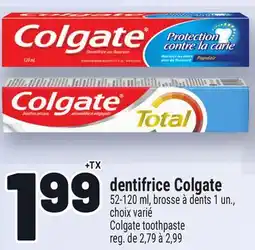 Metro DENTIFRICE COLGATE | COLGATE TOOTHPASTE offer