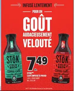 Metro STOK MD CAFÉ INFUSÉ À FROID offer